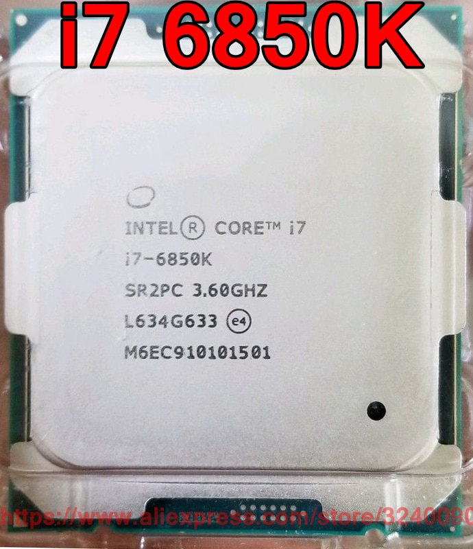  CPU ھ i7 6850K μ i7-6850K, 3.60GHz 15M 6..